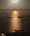 Berkeley Pier and Golden Gate Bridge aerial