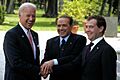 Biden, berlusconi and medvedev