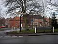 Bishopton bench and sign