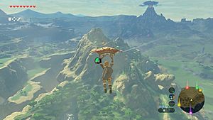Breath of the Wild paraglide