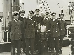 Captain K.N. MacKenzie and Crew