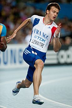 Christophe Lemaitre 200 m Daegu 2011