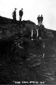 Coal Picking At Apedale, Newcastle-under-Lyme