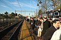 Commuters in Maplewood NJ