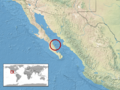 Crotalus catalinensis distribution