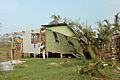 Cyclone Winston damage in Tailevu, Fiji