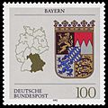 DBP 1992 1587 Wappen Bayern