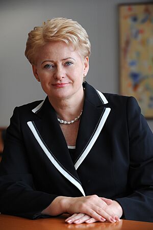 Dalia Grybauskaitė, Member of the EC.jpg
