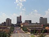 Downtown Lubbock from I-27 2005-09-10