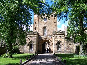 Durham Castle Eingang