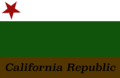 Early California Republic flag