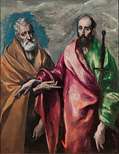 El Greco - Saint Peter and Saint Paul - Google Art Project