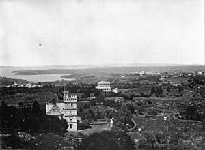 Epsom, Auckland, looking east (1870s)