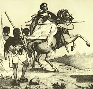 Ethiopian warriors (c. 1770)