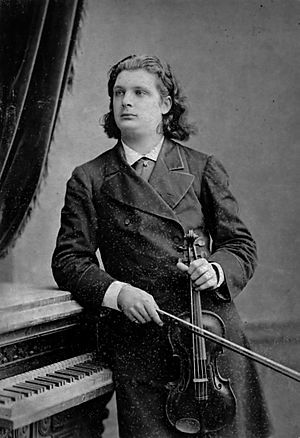 Eugène Ysaÿe in Russia, 1883