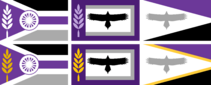 Final Three and Alternative Flag Designs for Milford, Nebraska