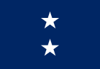 Flag of a United States Navy rear admiral.svg
