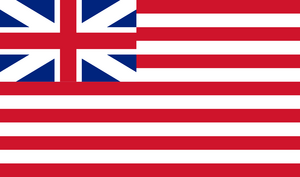 Flag of the British East India Company (1707)
