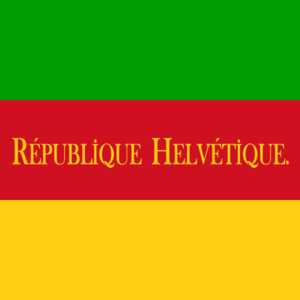 Flag of the Helvetic Republic (French)