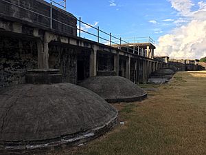 Fort Caswell Battery Swift Cisterns