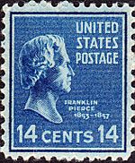 Franklin Pierce 1938 Issue-14c
