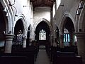 Fulbeck St Nicholas - Nave and chancel from the west