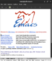GNU Emacs 26.2 screenshot