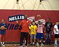 Gary Payton NBA Cares Hoops for Troops event, 2012 (cropped)