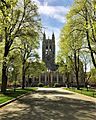 Gasson Hall in Spring