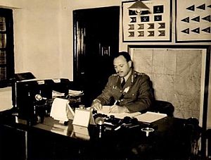 General Ayub Khan in 1951