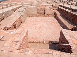 Great bath view Mohenjodaro