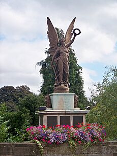 Great war memorial in Wetherby