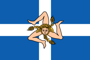 Greek minority of Sicily flag