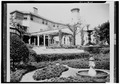 Historic American Buildings Survey, David Aronow, Photographer circa 1924, FRONT ELEVATION SHOWING BELLTOWER AND PROJECTING VERANDA. - Laurelton Hall, Laurel Hollow and Ridge HABS NY,30-OYSTB,1-2