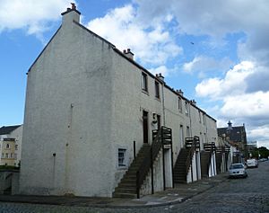 Houses in Main Street, Newhaven