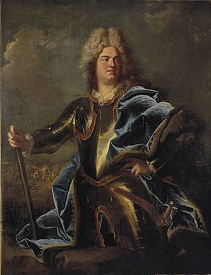 Hyacinthe Rigaud - Portrait of a man, traditionally identified as Claude Louis Hector, duc de Villars.jpg
