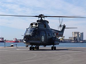 IAR 330 Puma Naval first flight