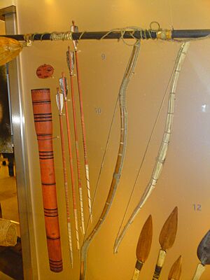 Inuit cable-backed bows British Museum 2010