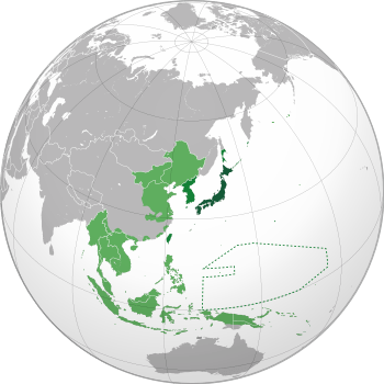 The Empire of Japan's territorial control at its peak during World War II (mid 1942):  *       Japan (1870–1895) *       Colonies/Mandates (1895–1930) *       Puppet states/Occupied territories (1930–1942)  