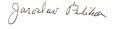 Jaroslav Pelikan signature 20.8.1998