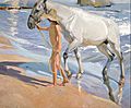 Joaquín Sorolla y Bastida - The Horse’s Bath - Google Art Project