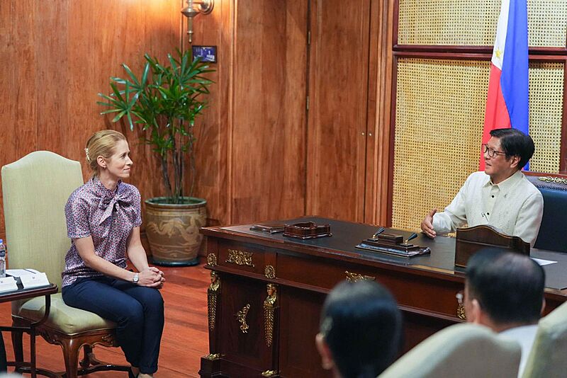 Kaja Kallas and Bongbong Marcos