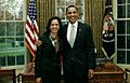 Kamala Harris with Barack Obama 2009-11-25