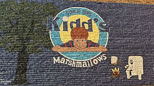 Kidd Marshmallows Mural in Liggonier, IN
