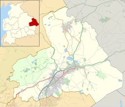 Weets Hill is located in the Borough of Pendle