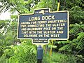 Long Dock Historical Marker Rhinebeck NY Jun 11