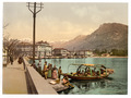 Lugano, on the quay, Tessin, Switzerland-LCCN2001703243