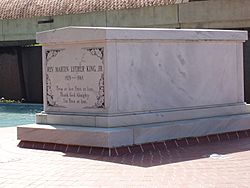 MLK tomb