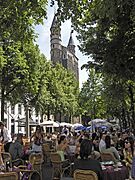 Maastricht platz vor liebfrauenkirche