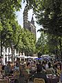 Maastricht platz vor liebfrauenkirche